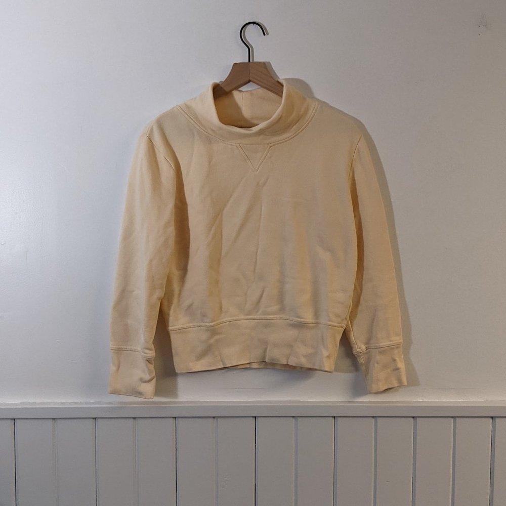 mile(s) Madewell M Cream Mock Turtleneck